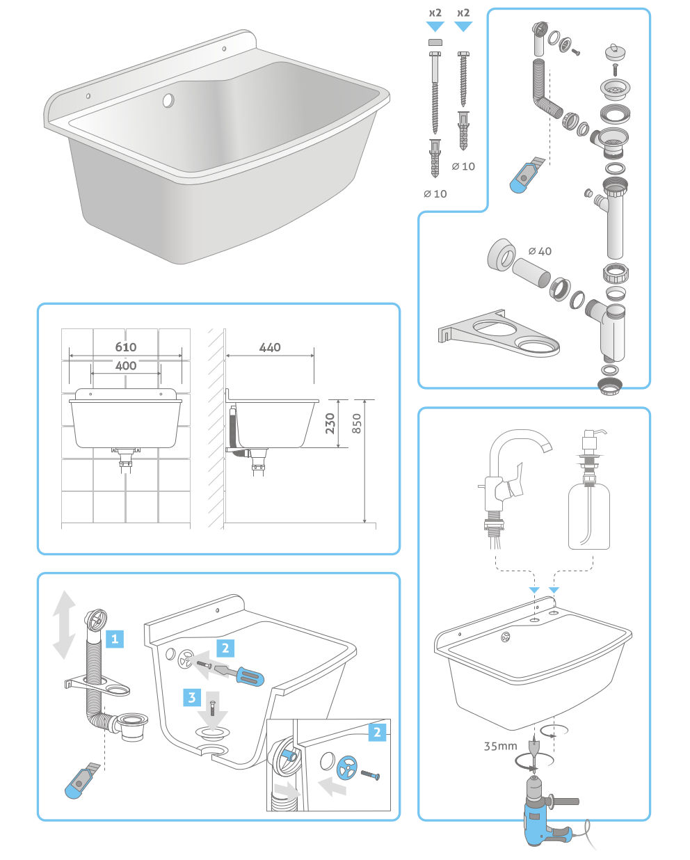 zlew gospodarczy maximus instrukcja montazu